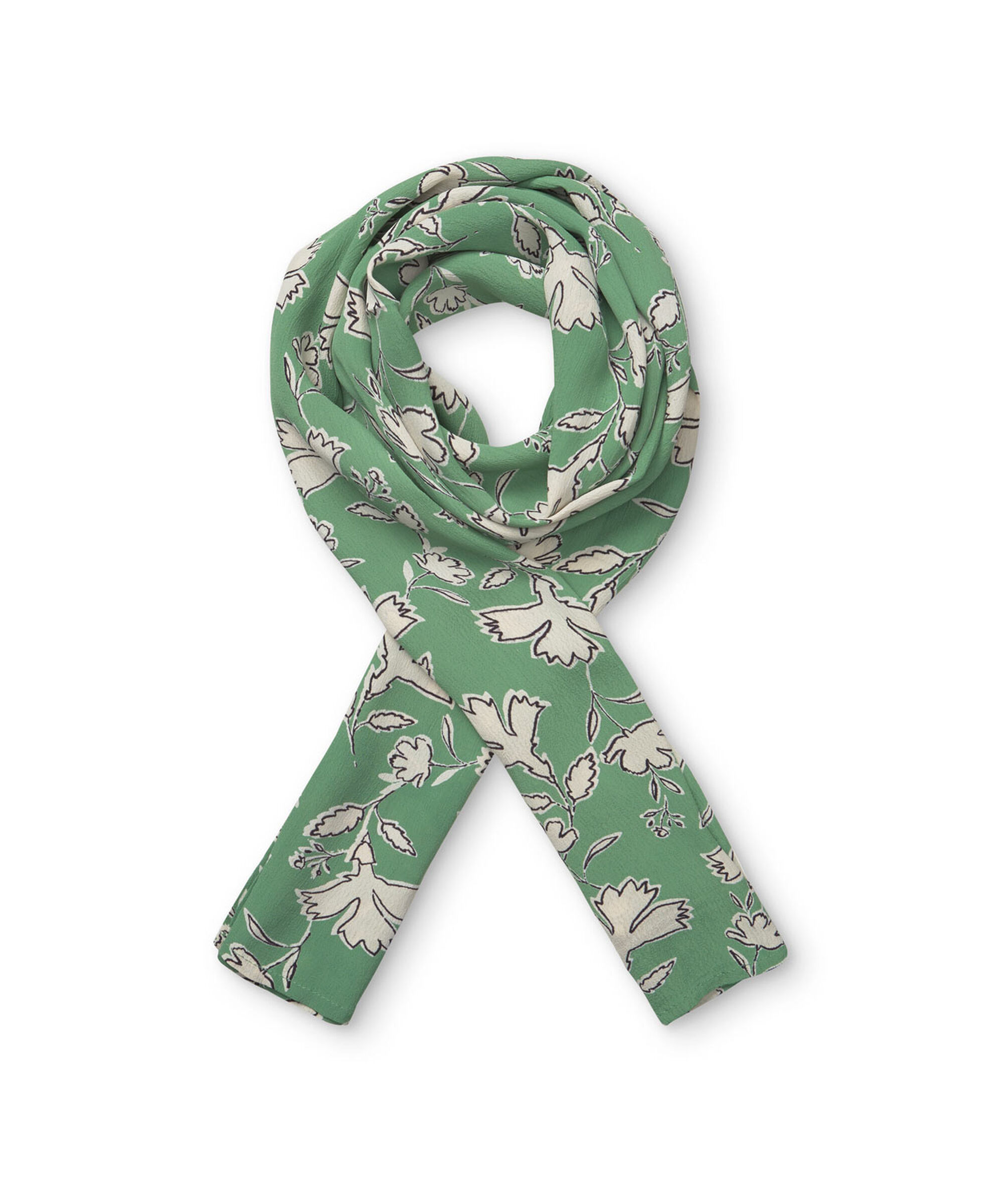 ALONG SCARF, Stone Green