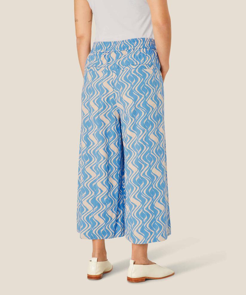 Portia Trousers, Blue Bonnet