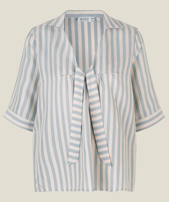 DONATA BLOUSE, Blue Surf, hi-res