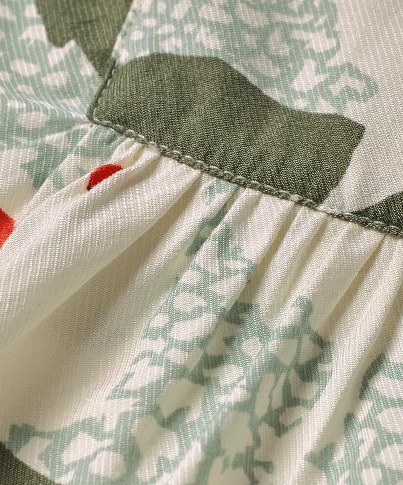 Dusya Blouse, Frosty Green