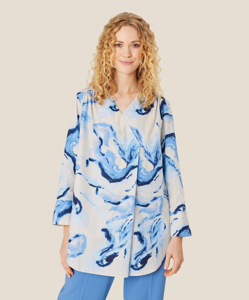 Gilze Tunic, Powder Blue
