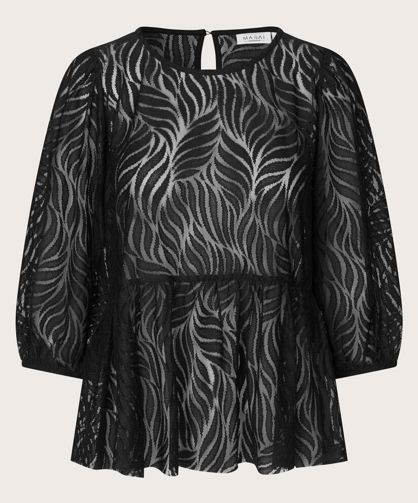 Davlira JERSEY Top, Black