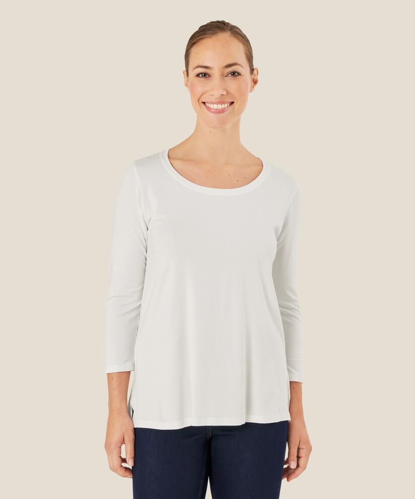 Cecille JERSEY Top, Cream