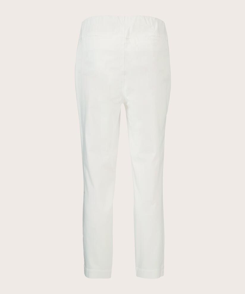 POPPY CROPPED TROUSERS, Cream