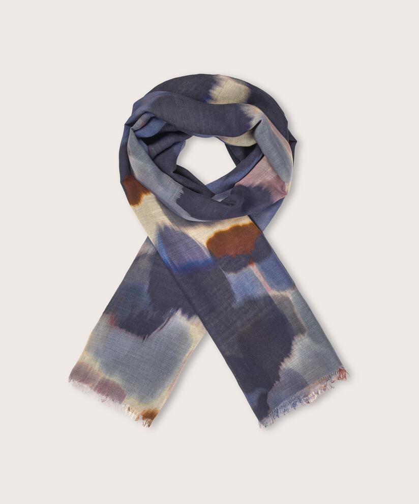 Ajaksa Scarf, Navy Blazer