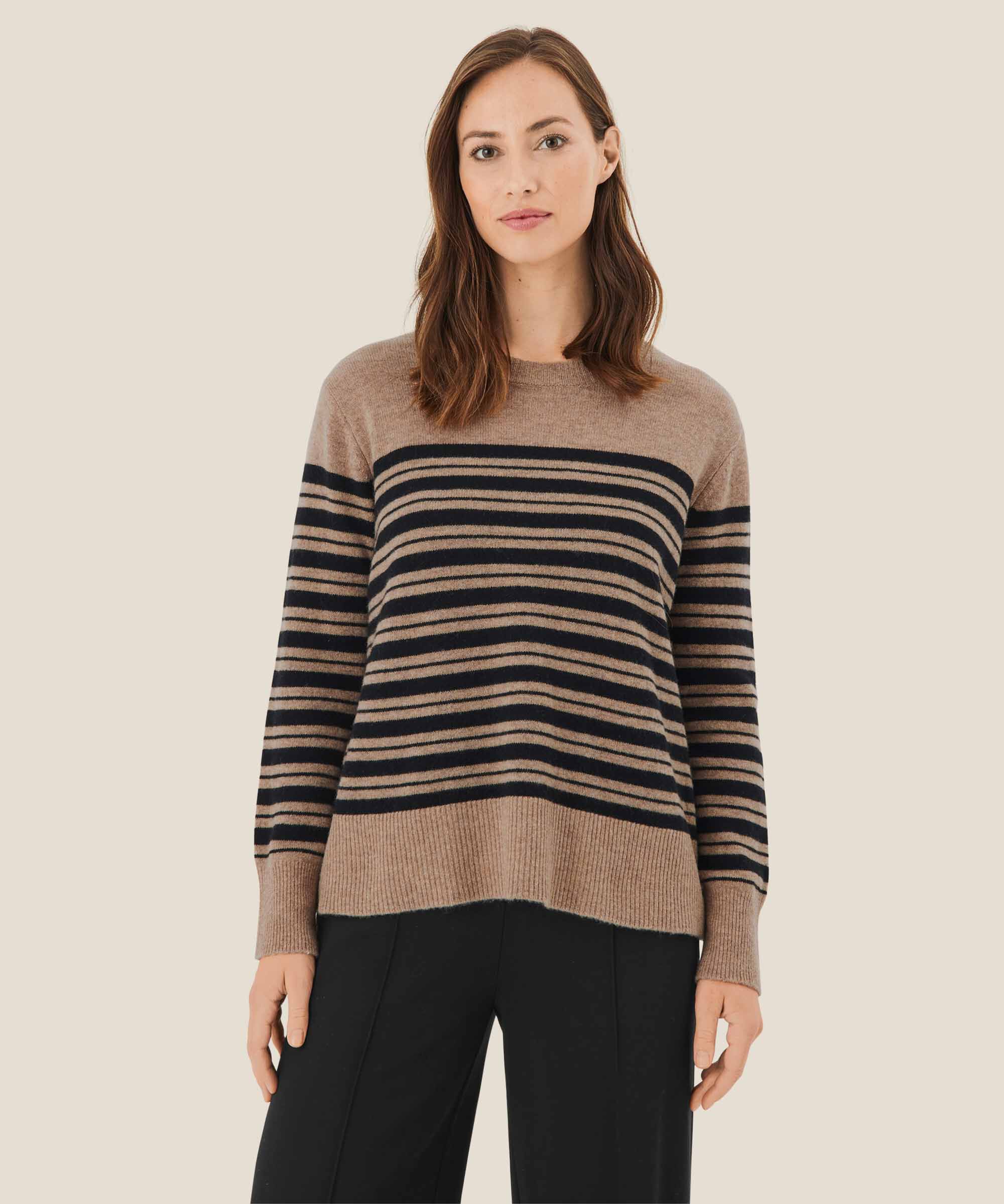 Fonny Jumper, Black/dijon