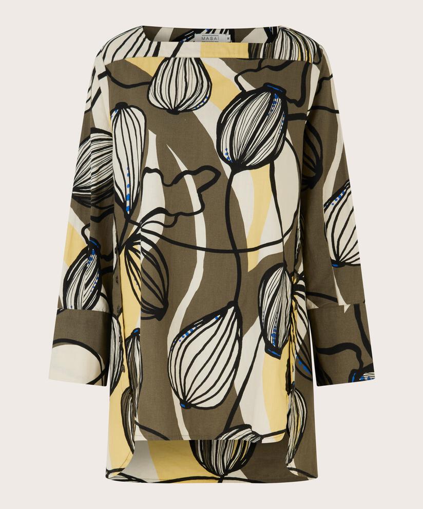 Gryba Tunic, Raffia