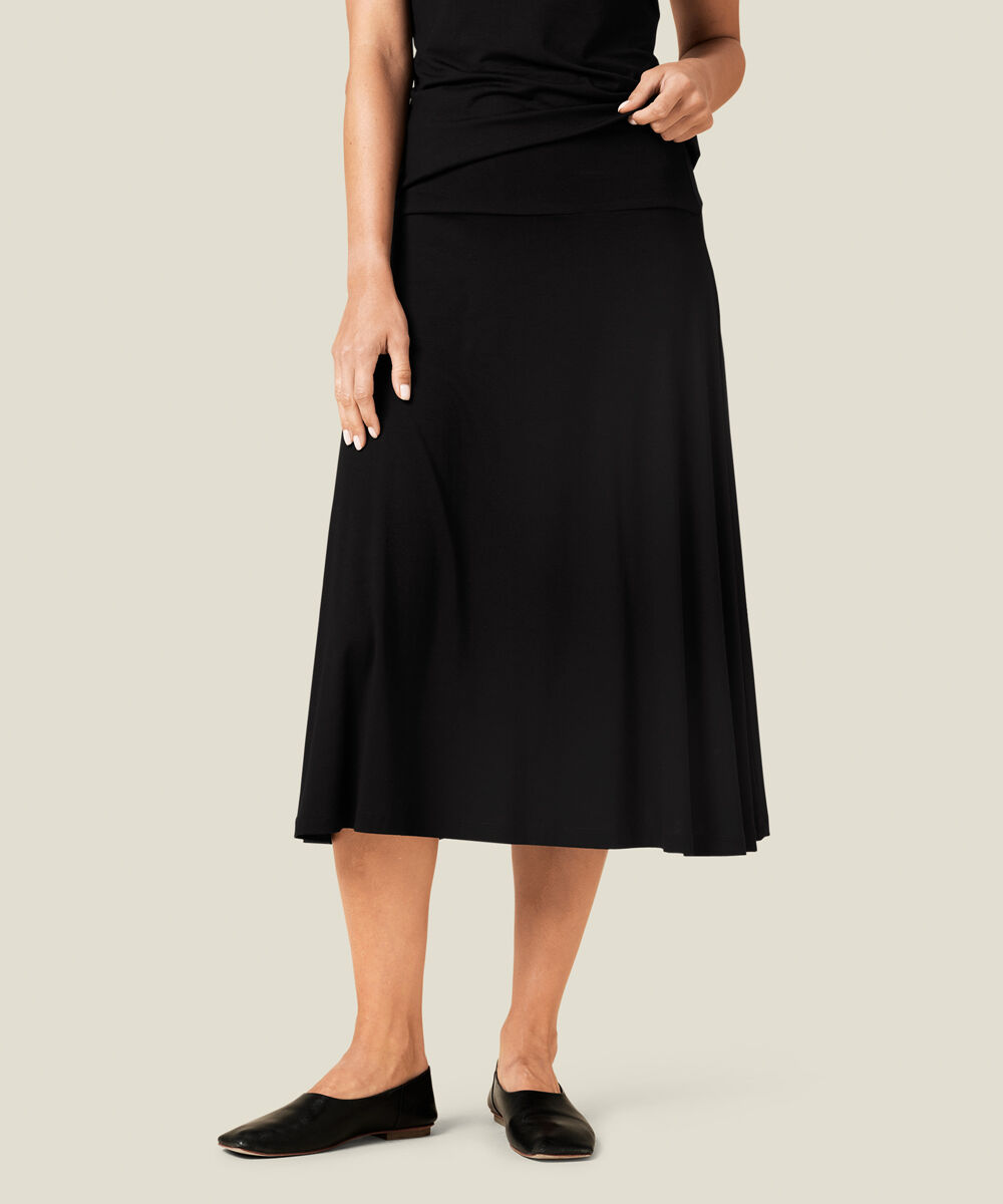 Saba JERSEY Skirt, Black