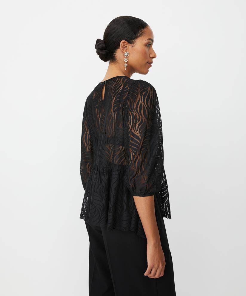Davlira JERSEY Top, Black