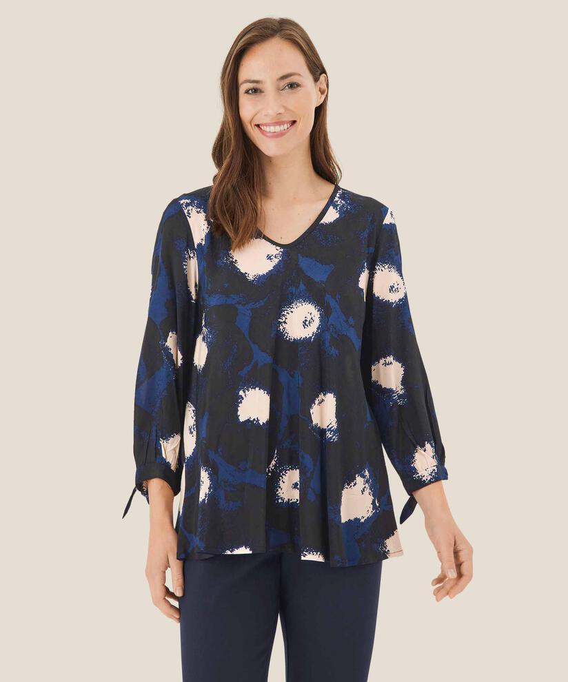 Katasi Blouse, Maritime Blue