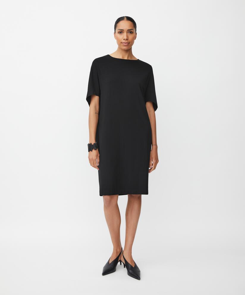 Nattie JERSEY Dress, Black