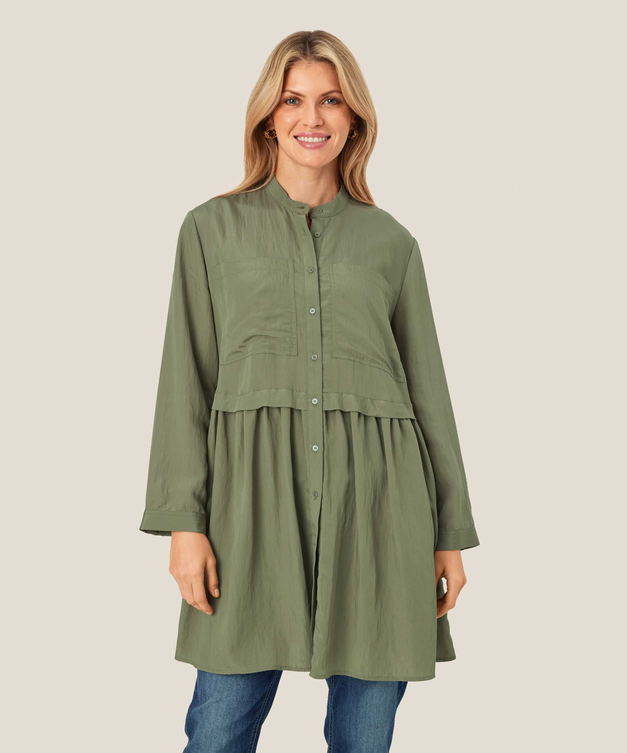 Ilenia Shirt, D. Lichen Green