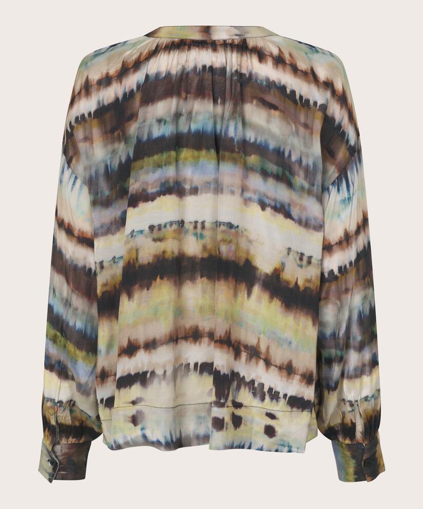 Dolma Blouse, Misty Rose