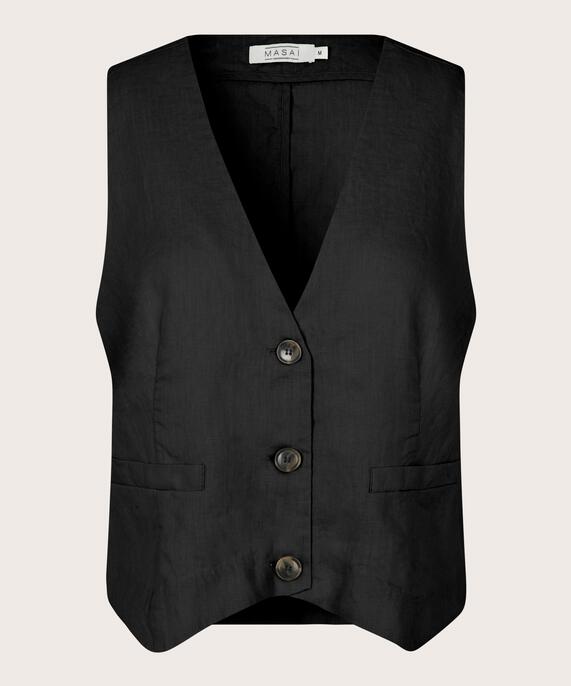 Jordyn Waistcoat, Black