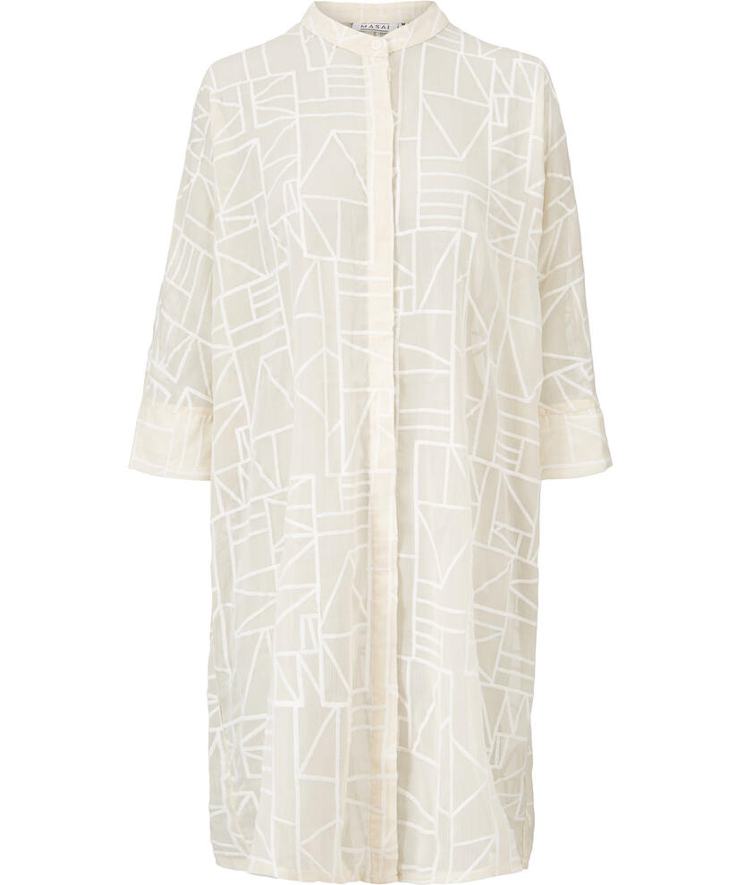 IOSETTA SHIRT DRESS, Whitecap