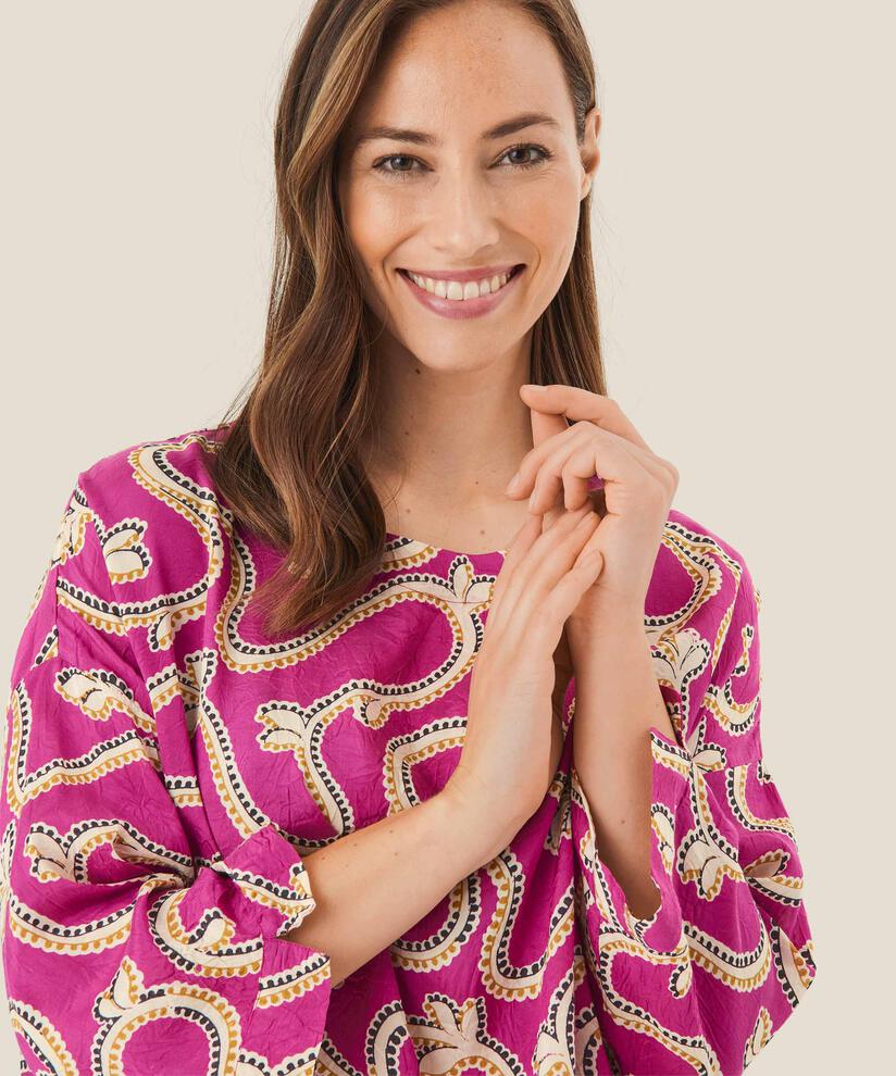 Becca Blouse, Wild Aster