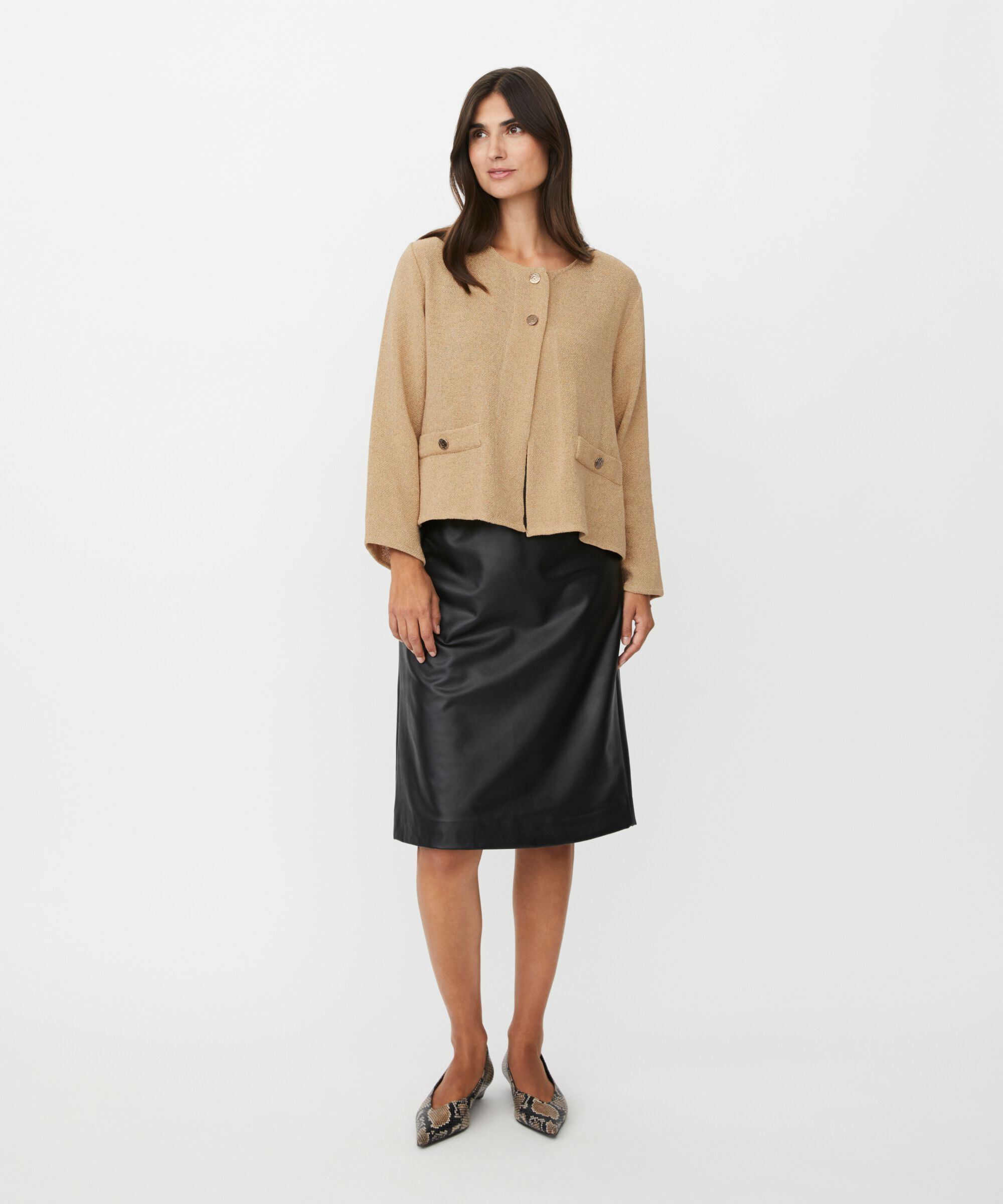 Julithra Jacket, Travertine
