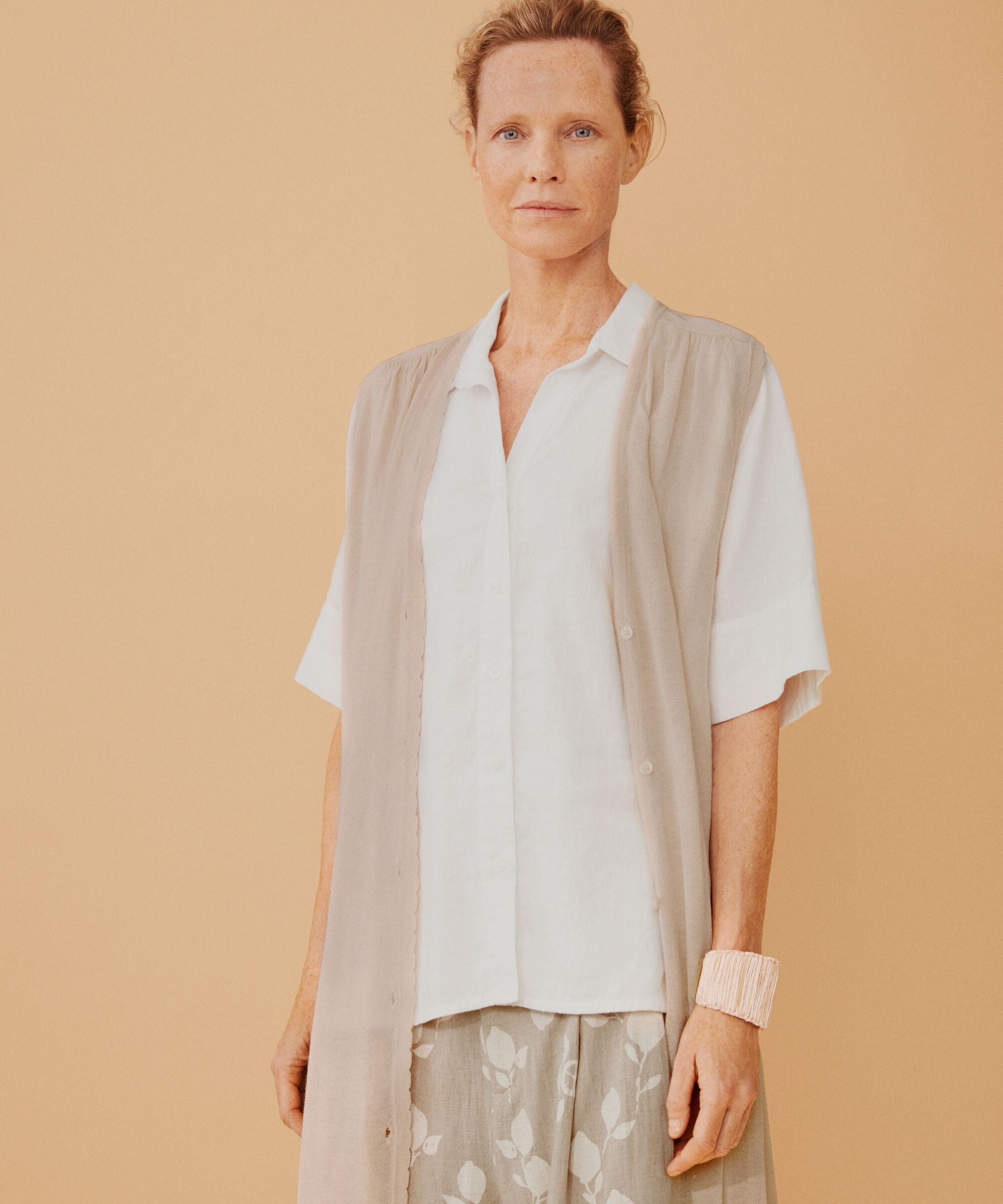 Laken Cardigan, Natural