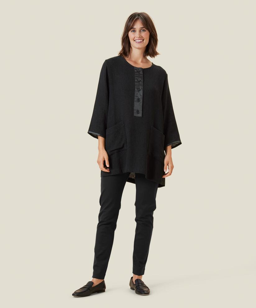 GILIANA TUNIC, Black