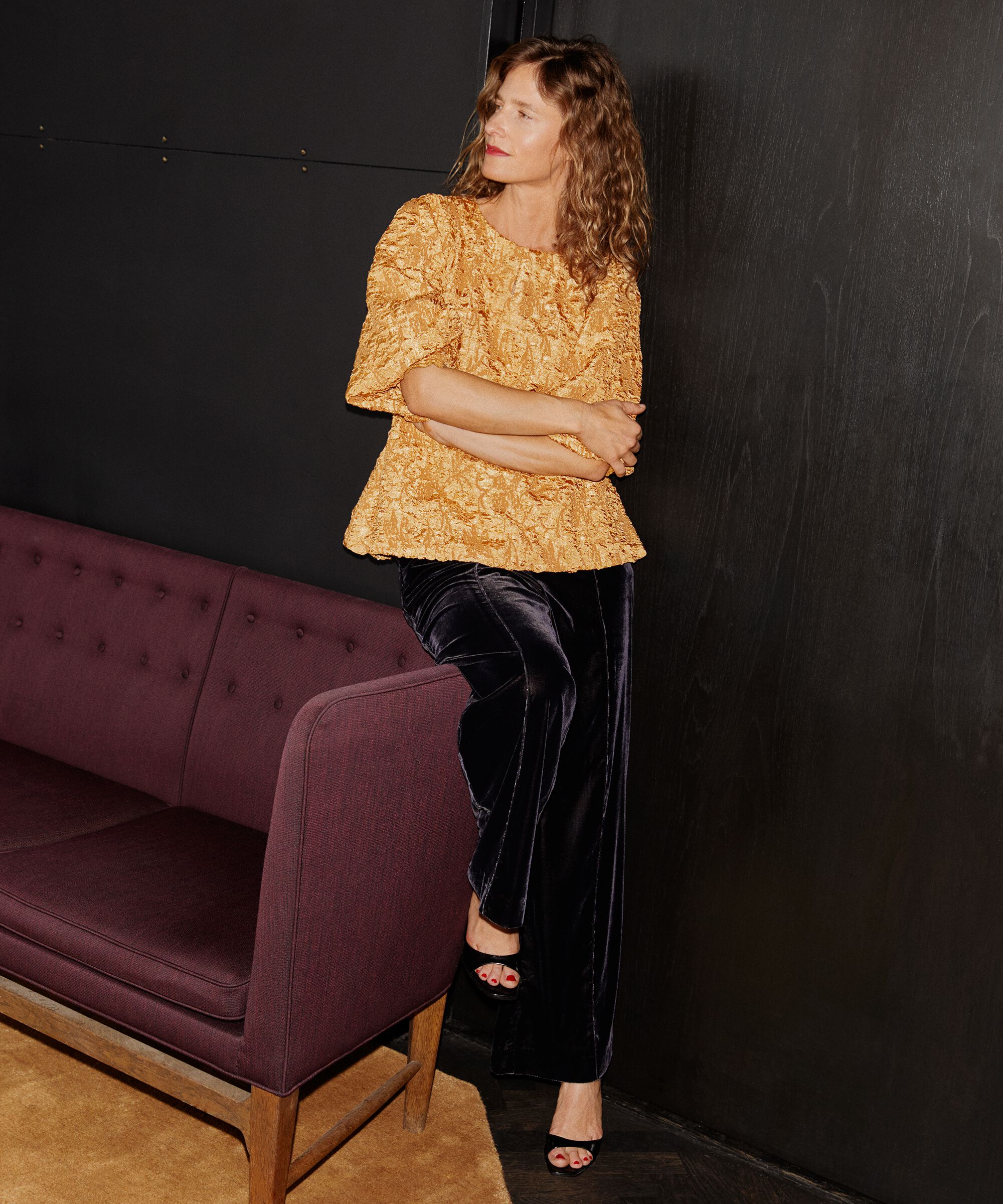 Petrilla Trousers, Black