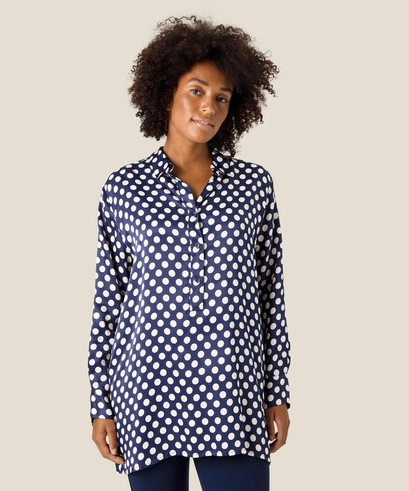 Grolo Tunic, Navy Blazer