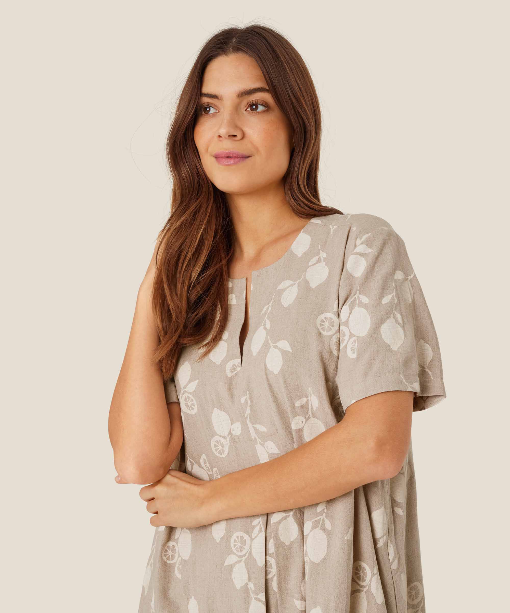 Nipani Dress, Natural