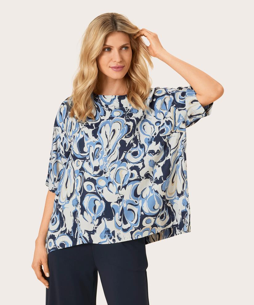 DEGANA BLOUSE, Quiet Harbor