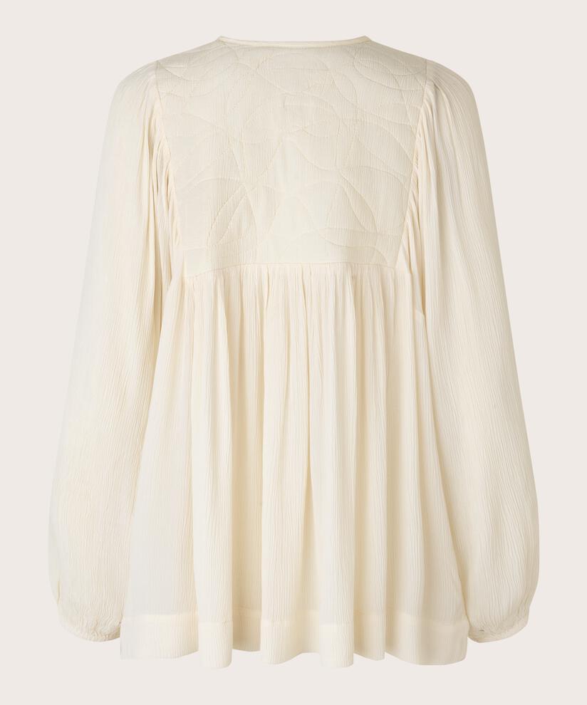 DONNALE BLOUSE, Whitecap