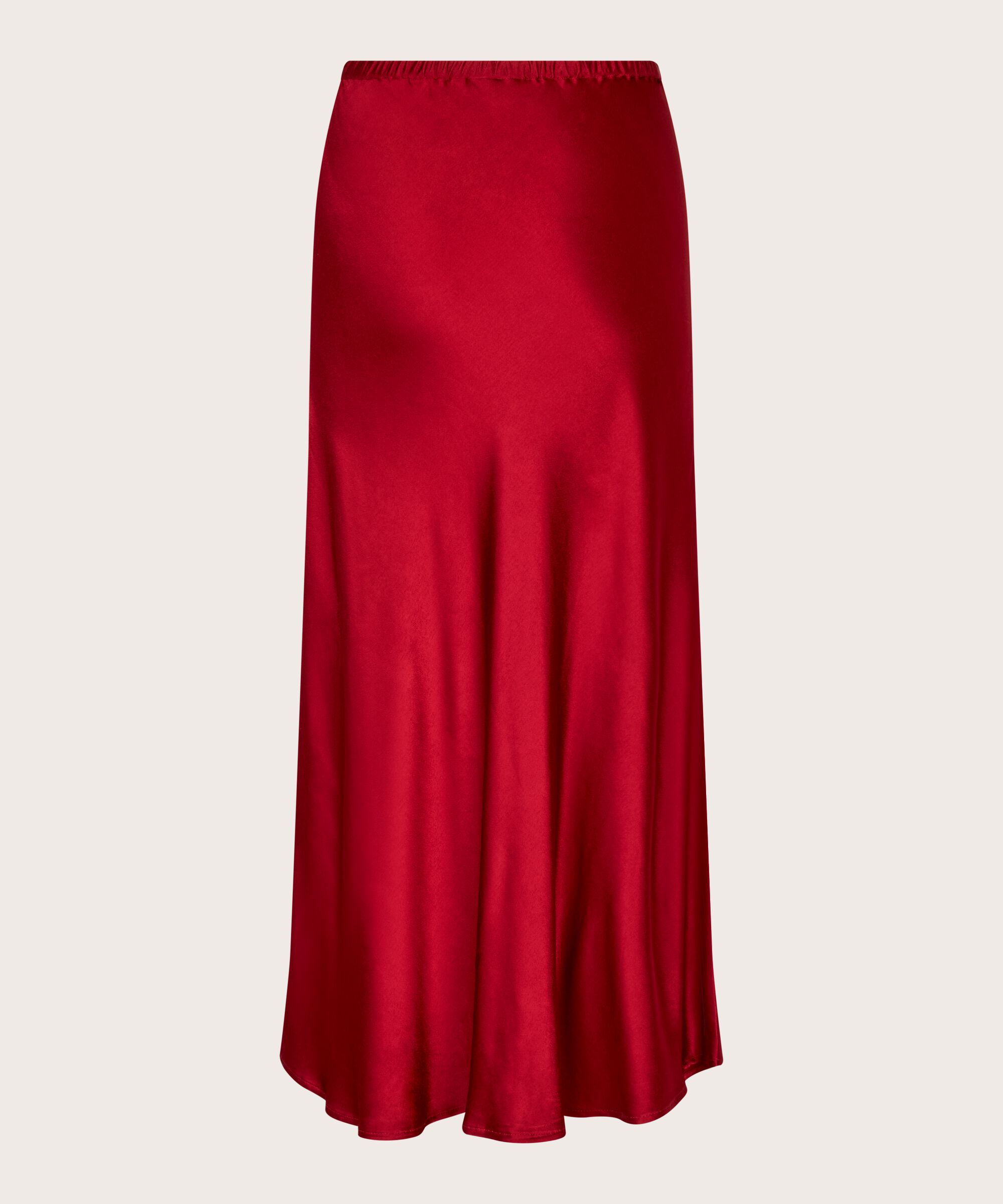 Sybil Skirt, Red Dahlia