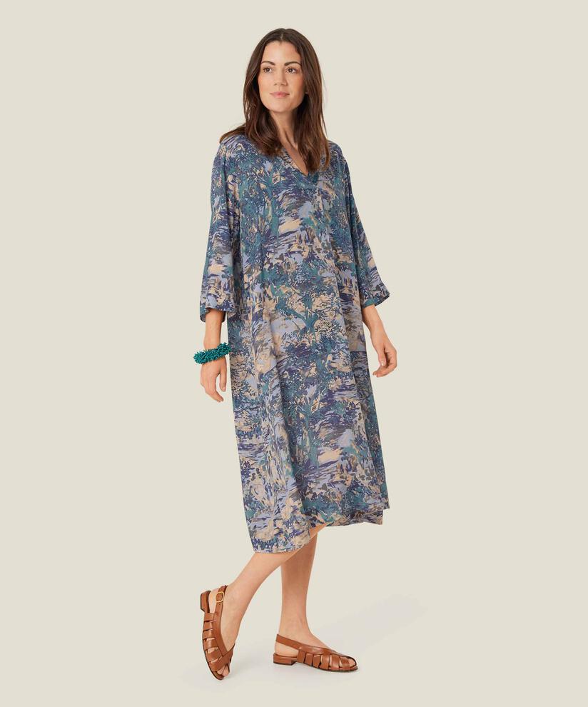 Nasiso Dress, Teal