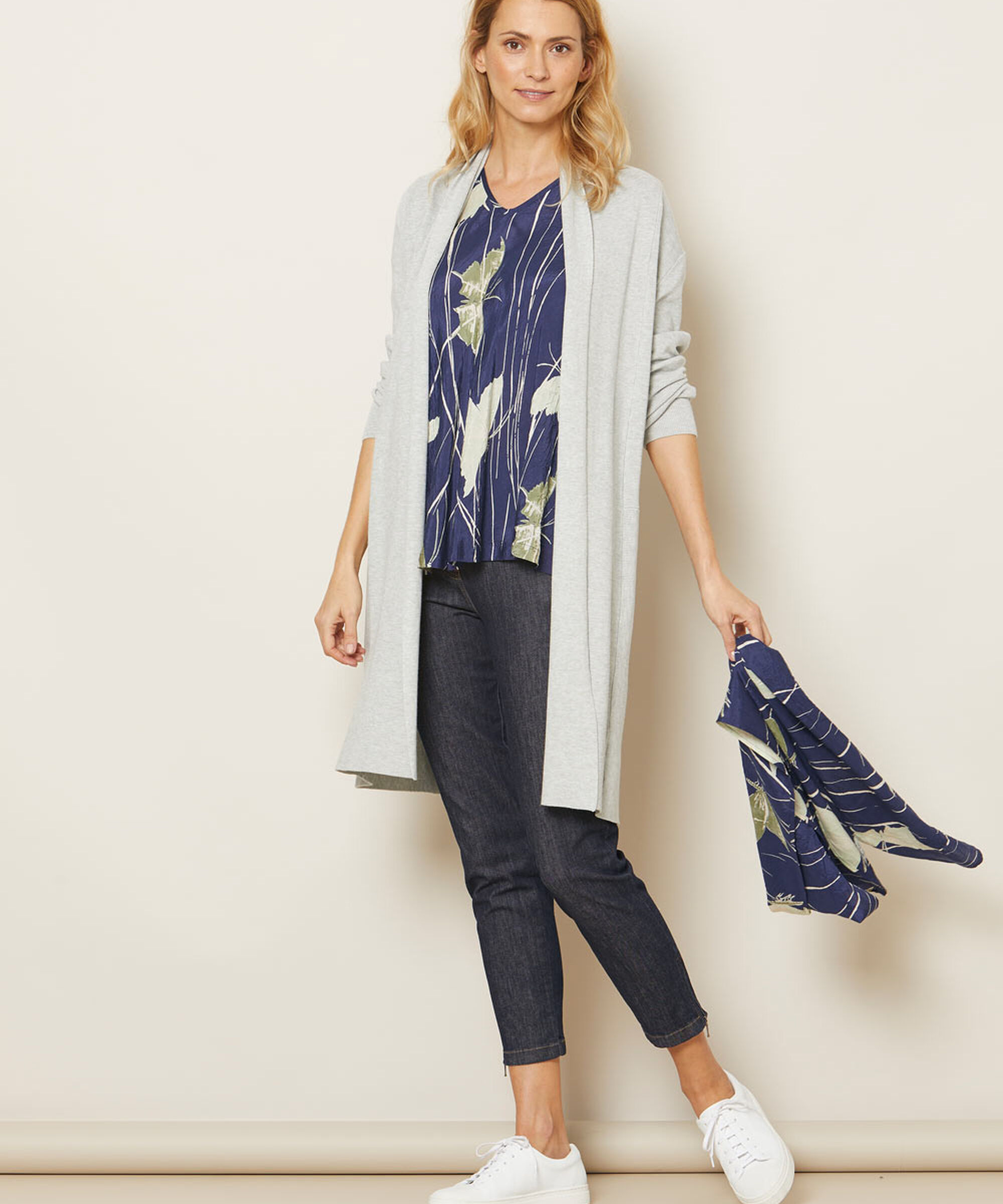 KALLO TOP, Medieval blue