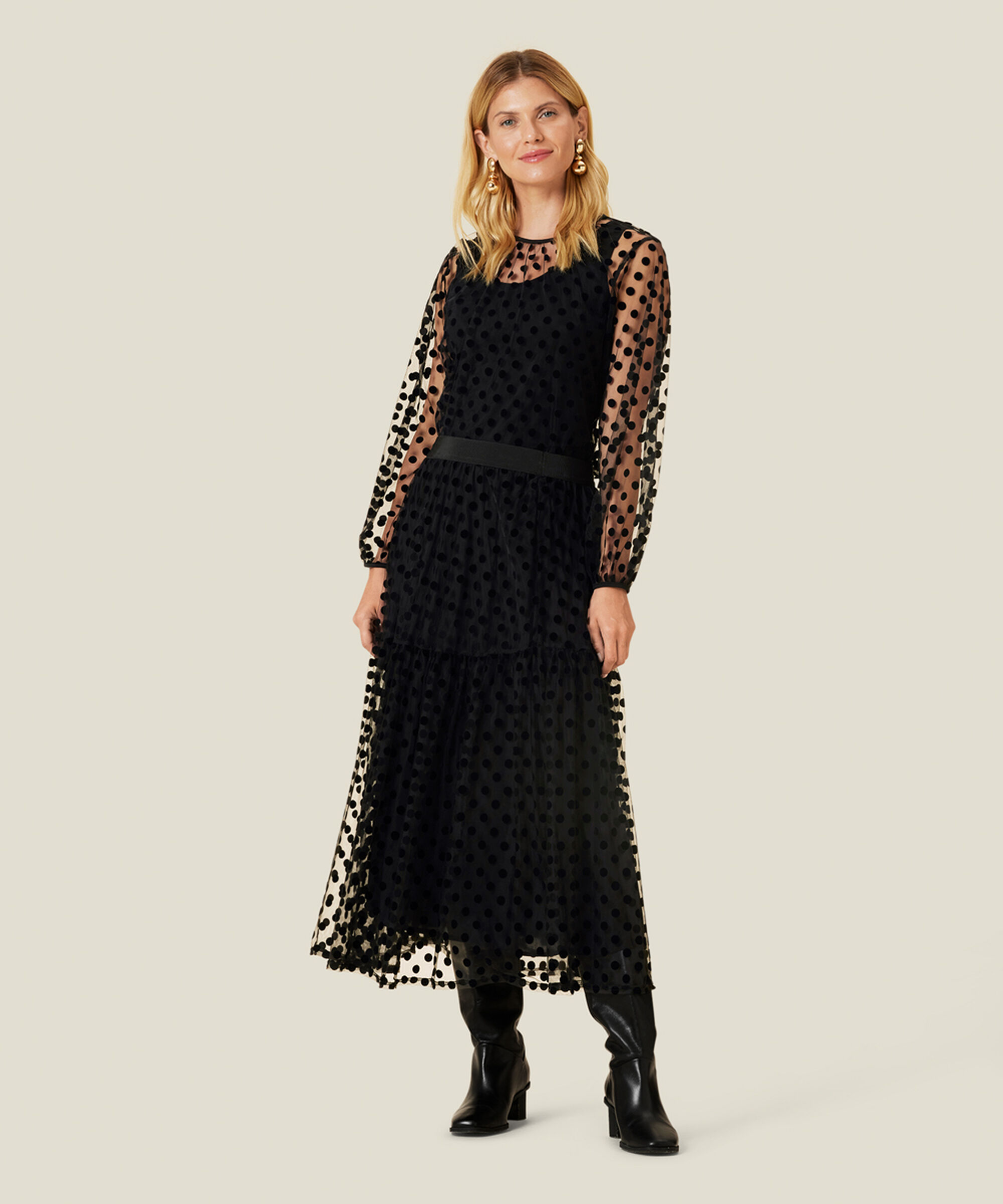 SIENNA SKIRT, Black