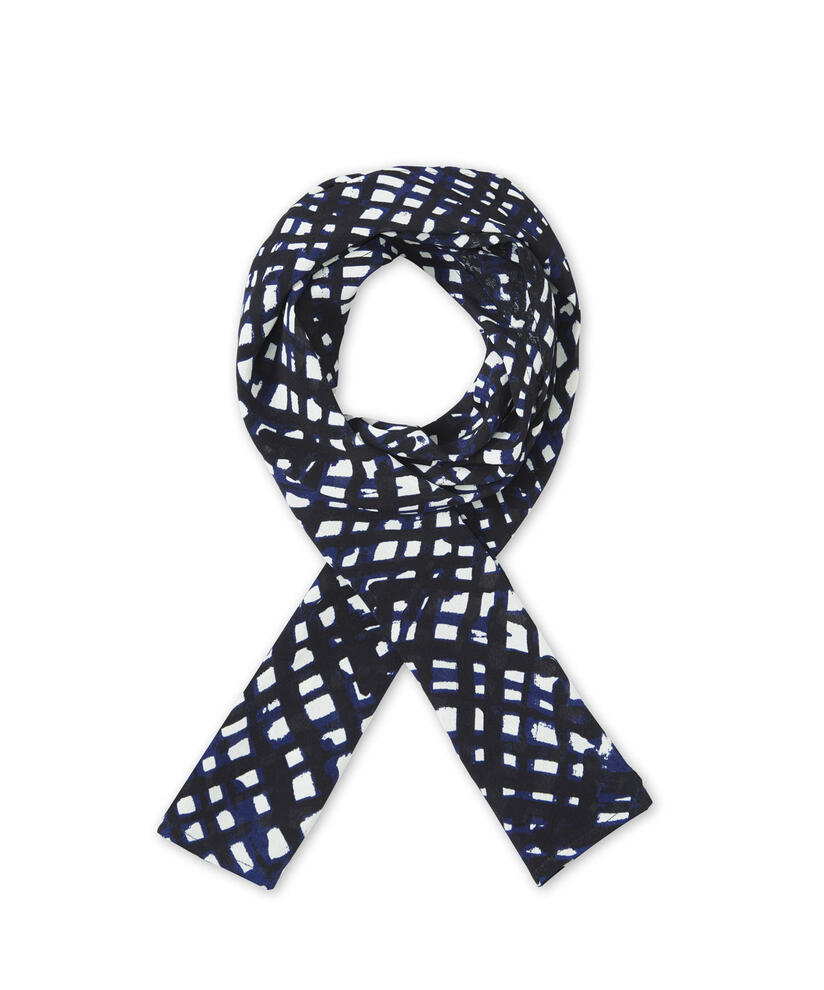 ALONG SCARF, Medieval blue