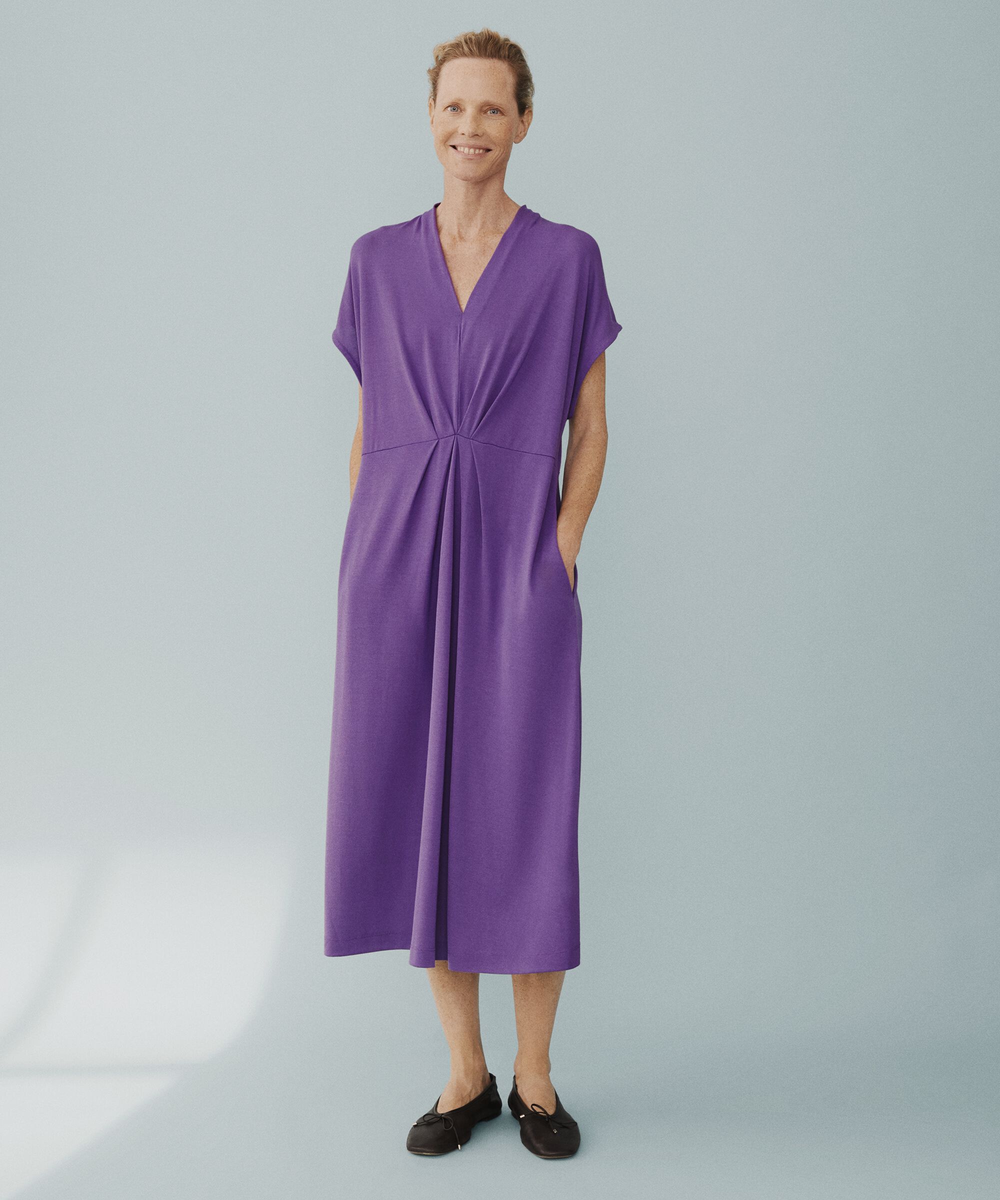 Otobi JERSEY Dress, Meadow Violet
