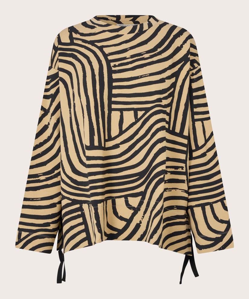 Bidia JERSEY Top, Travertine