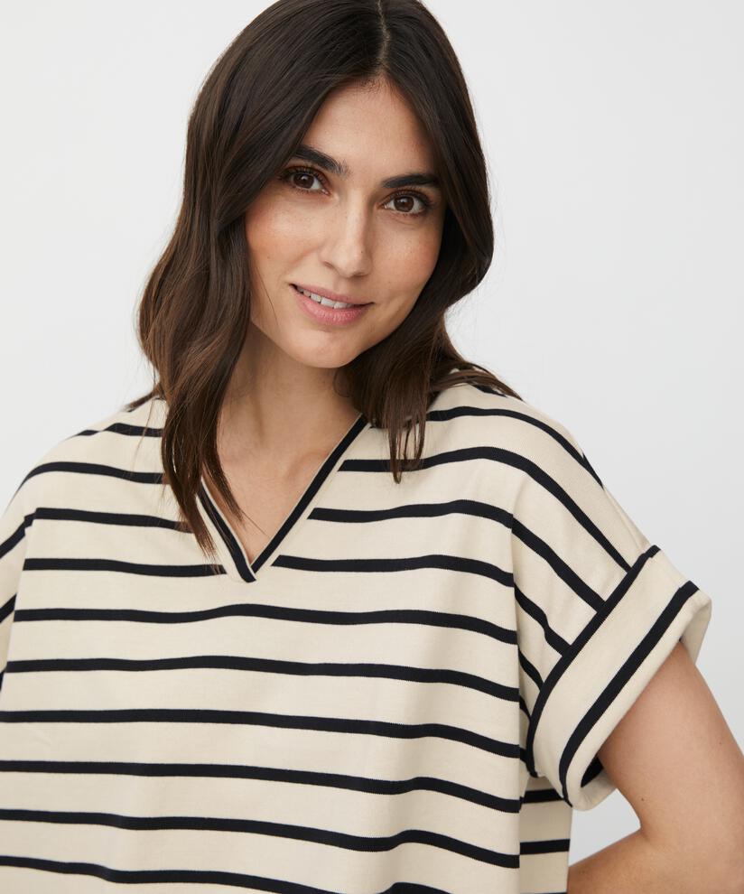 Duada Jersey Top, Whitecap