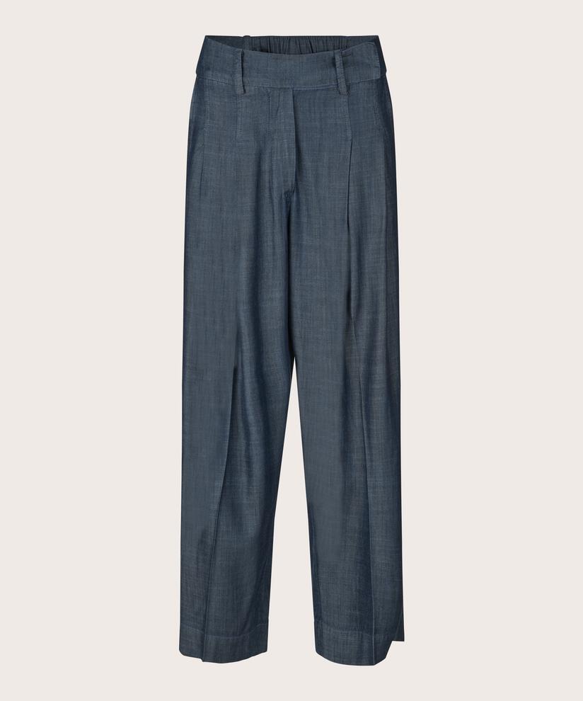 Perlinas Trousers, Blue Denim, hi-res