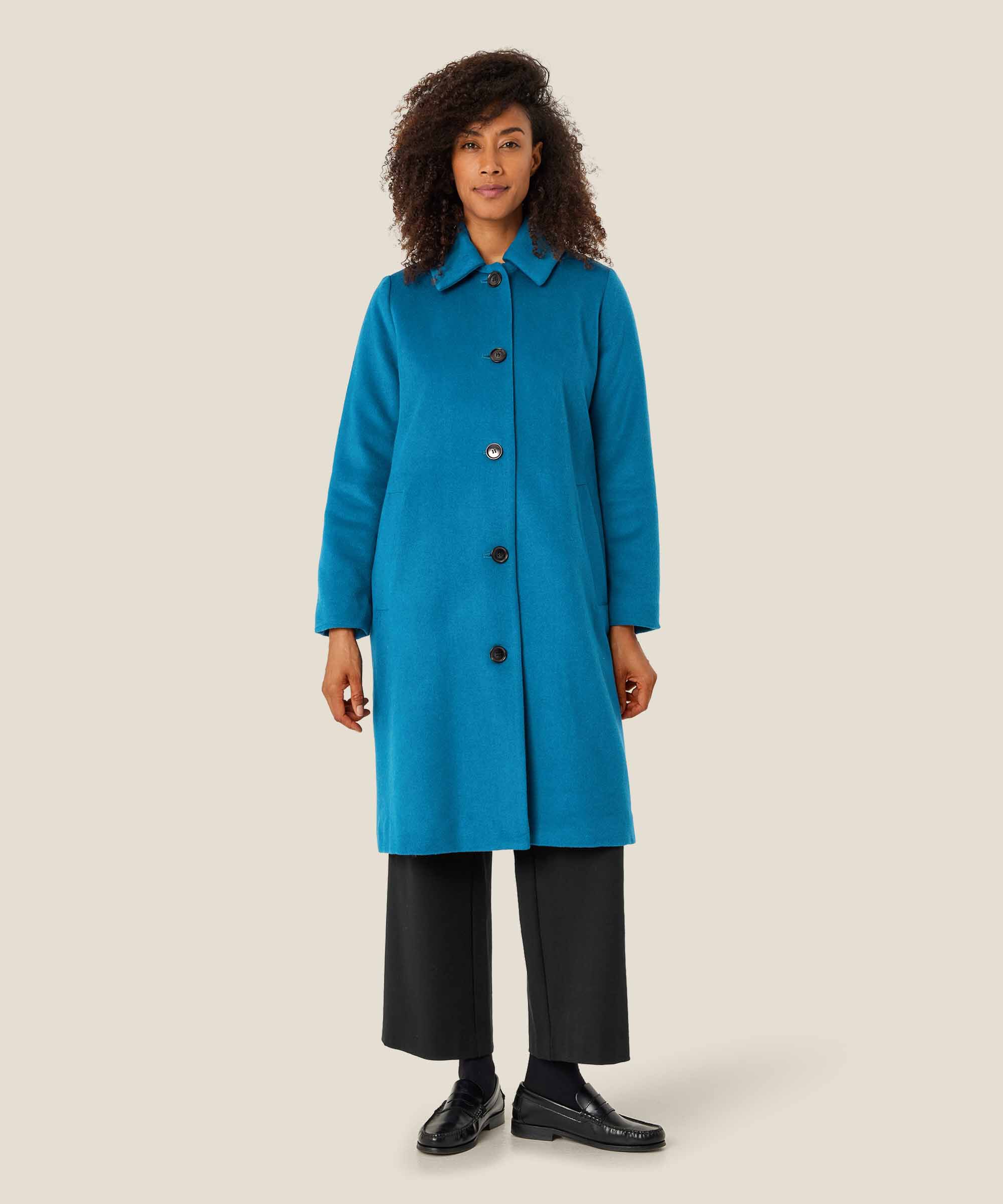 Thiti Wool Coat, Celestial