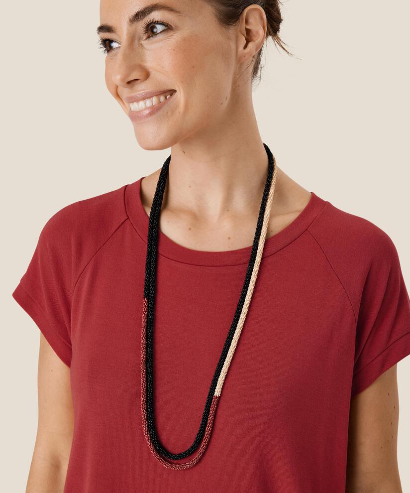 Galina JERSEY Tunic, Tandoori, hi-res