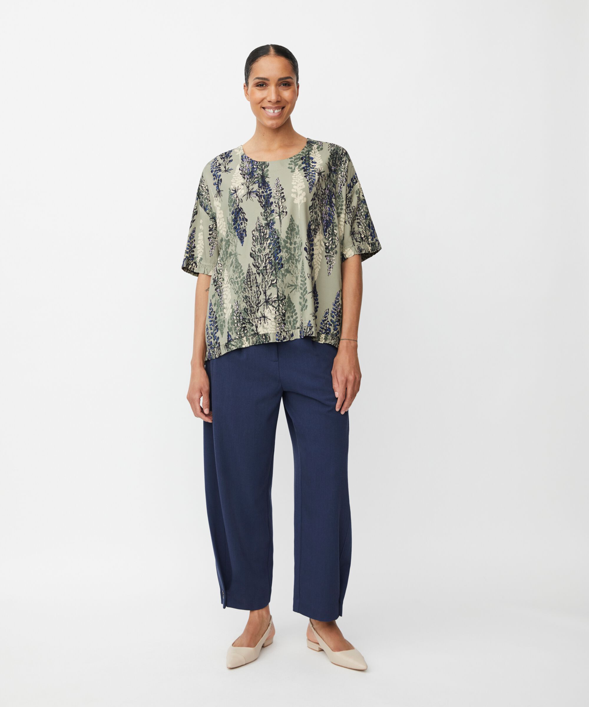 Dreuma Blouse, Seagrass
