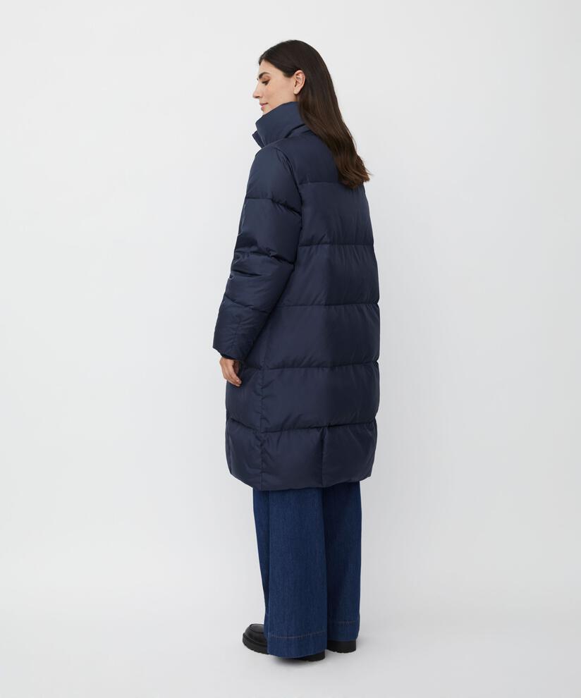 Torinna Down Coat, Mood Indigo