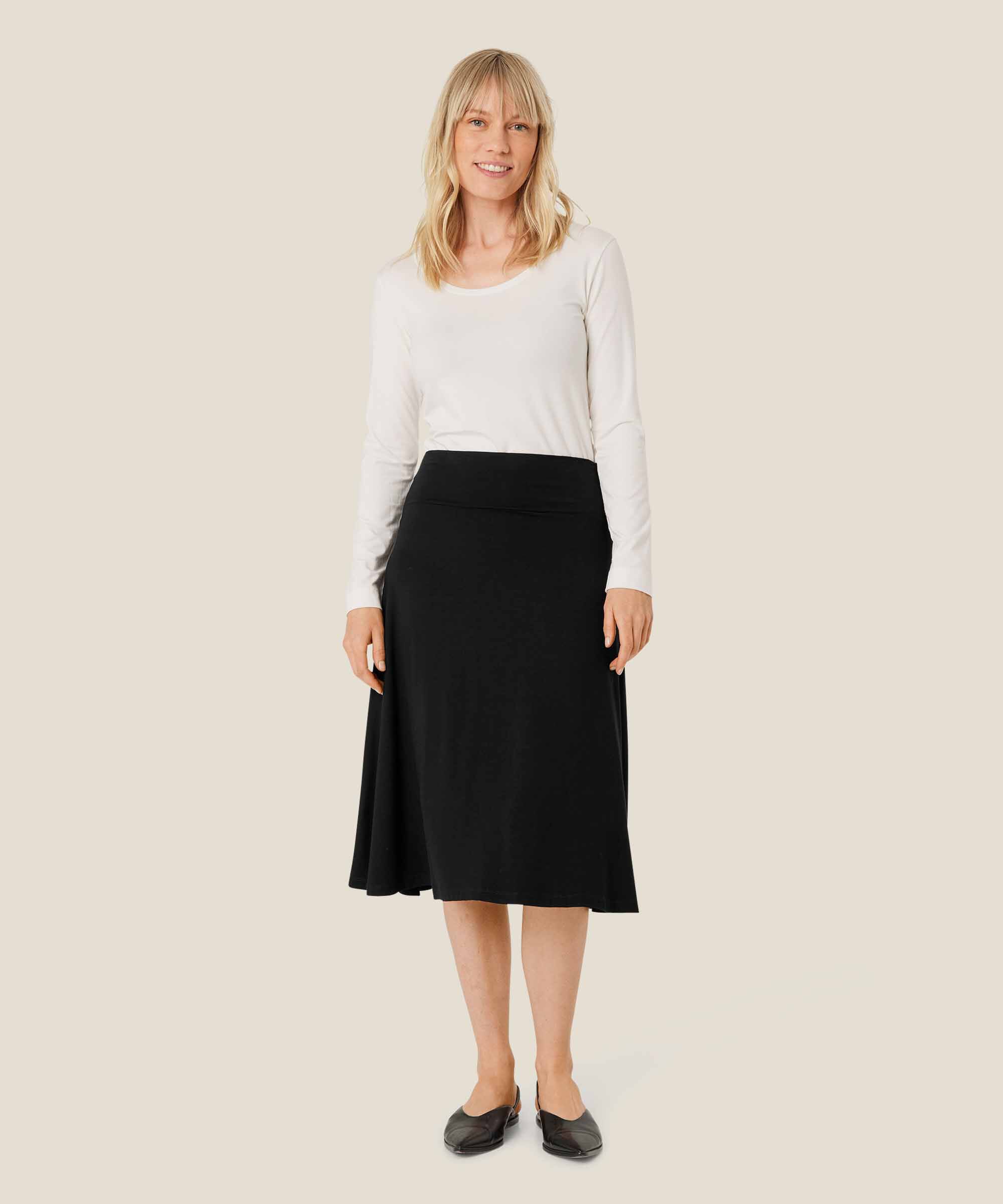 Saba JERSEY Skirt, Black