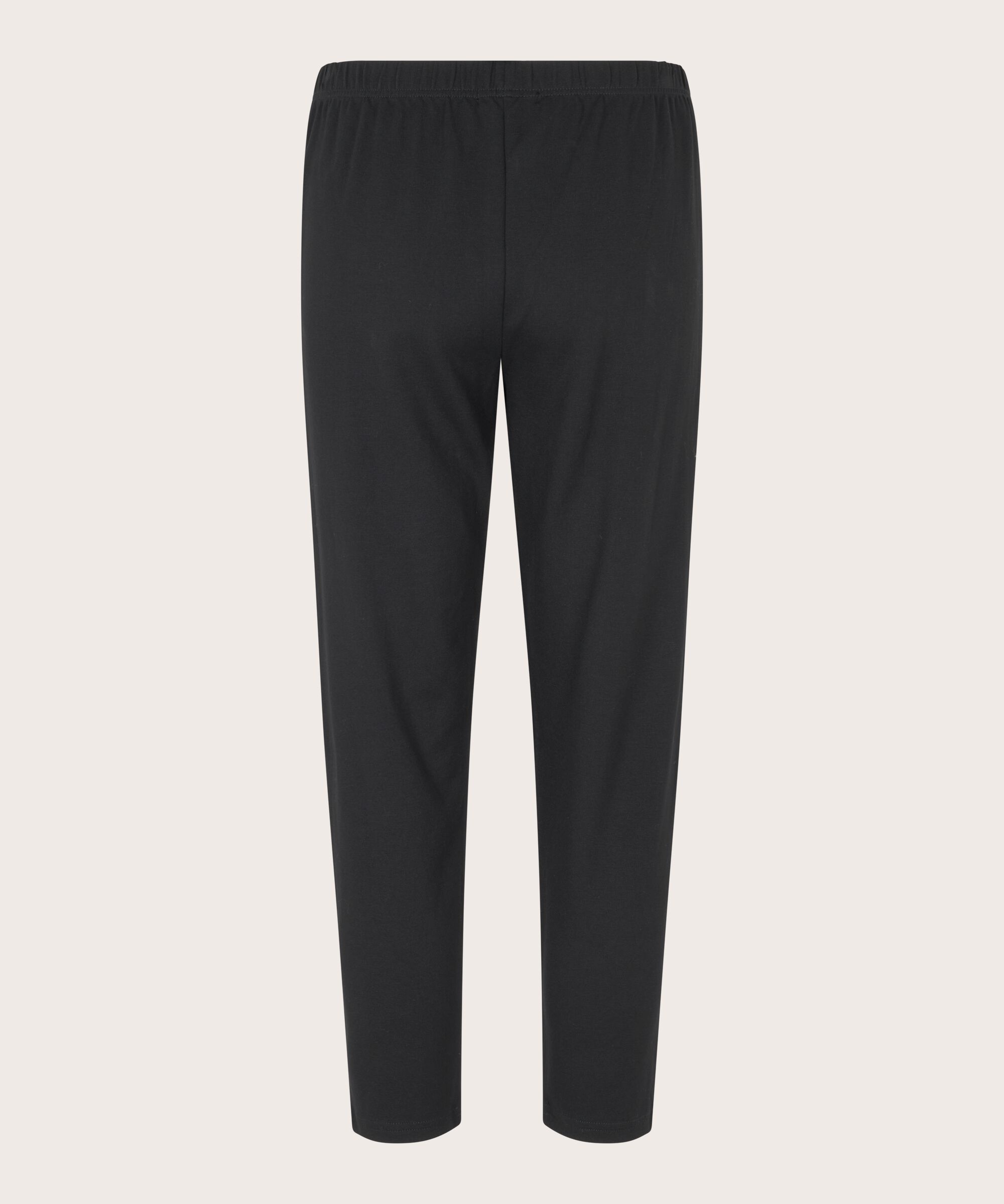 Parissi Jersey Trousers, Black