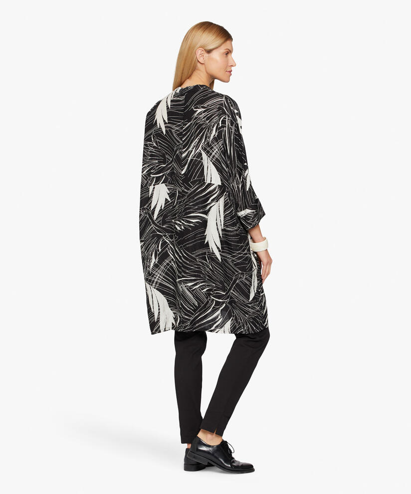 IOSETTA SHIRT DRESS, Black