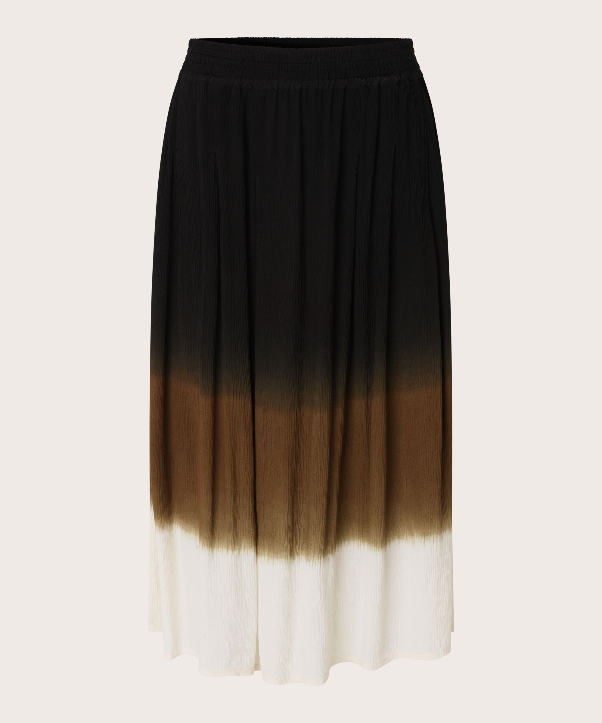 SONYA SKIRT, Bronze Brown