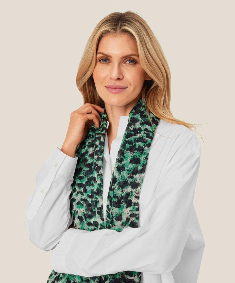 Abenna Scarf, Winter Green