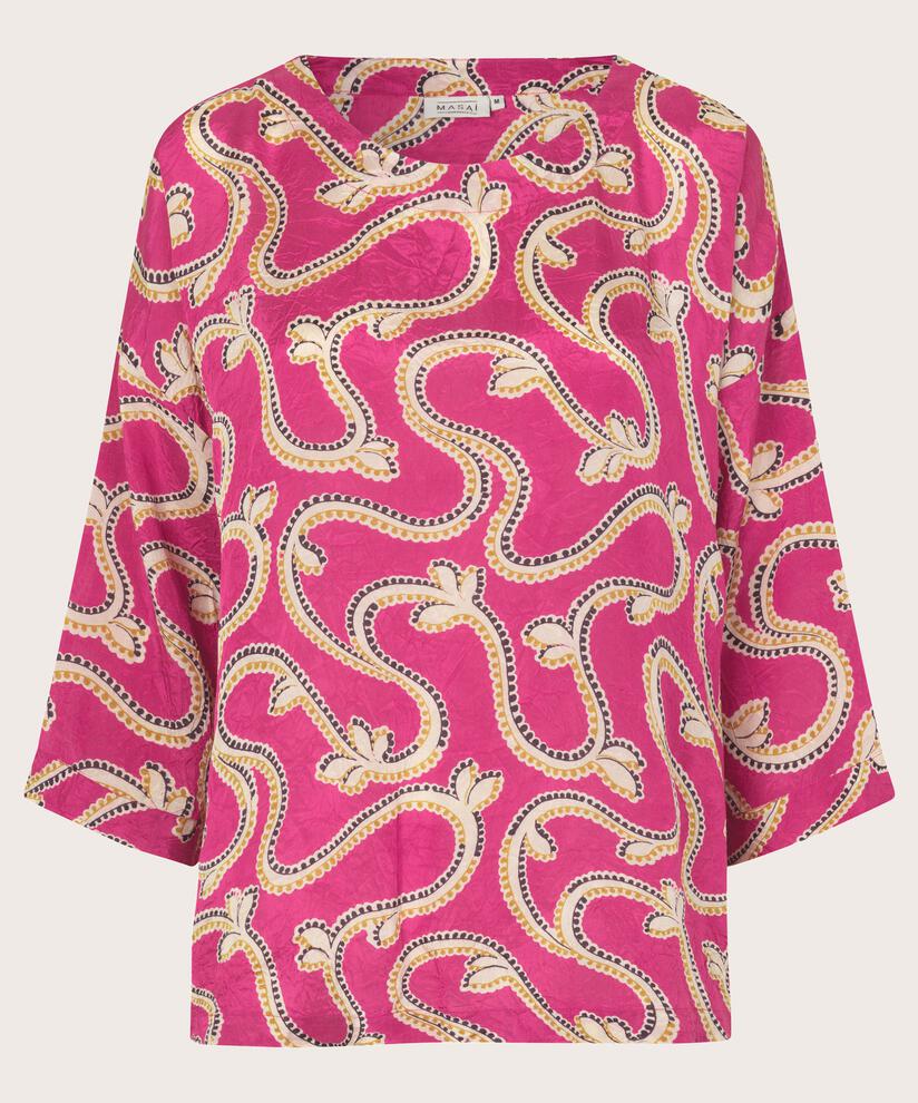 Becca Blouse, Wild Aster