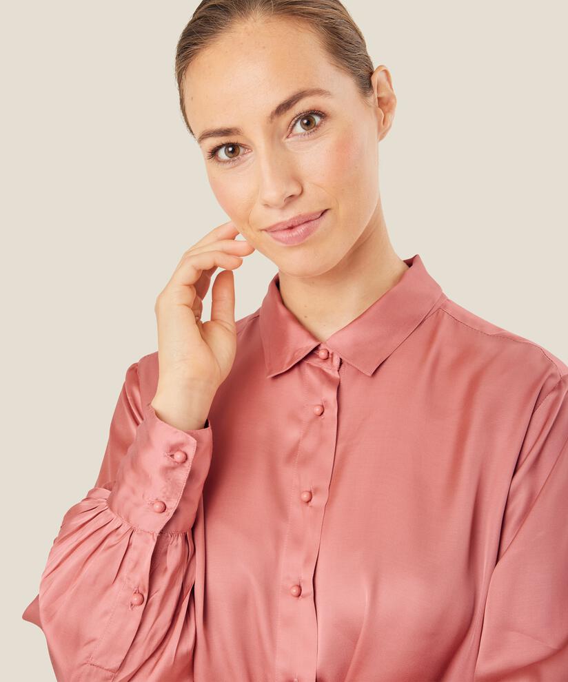 Ingrida Shirt, Ash rose