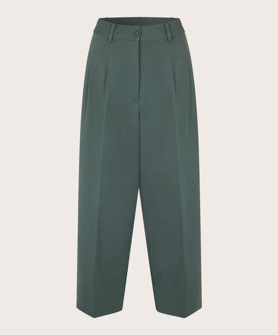 Perlinam JERSEY Trousers, Balsam Green