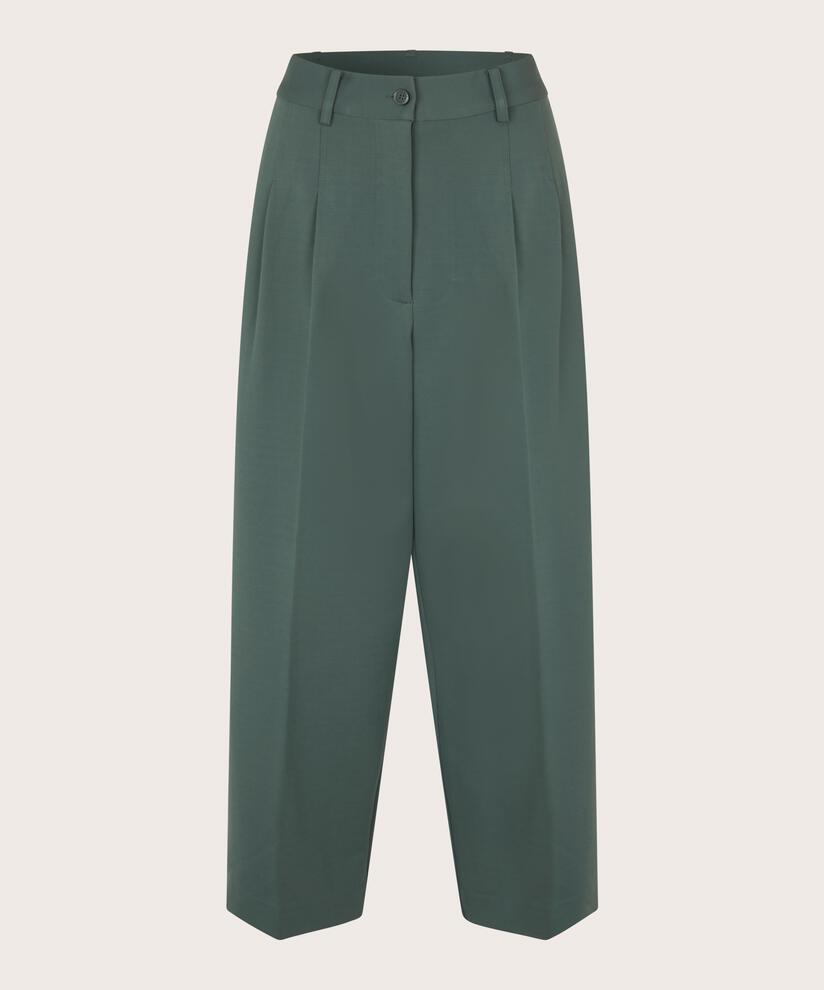 Perlinam JERSEY Trousers, Balsam Green